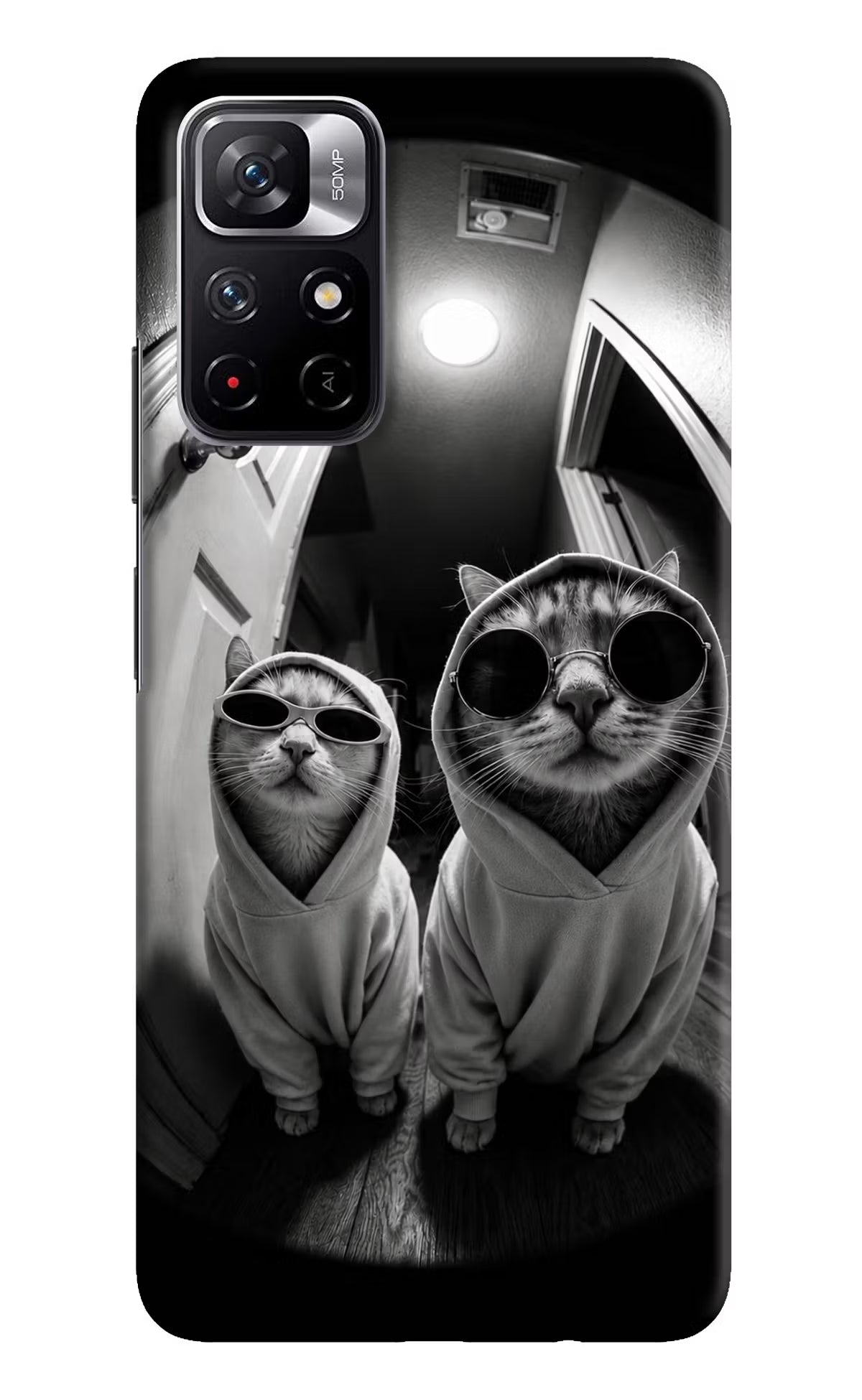 Hood Cats Redmi Note 11T 5G Back Cover