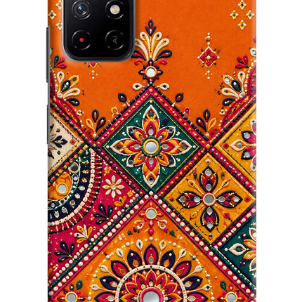 Kutch Glow Redmi Note 11T 5G Hard Case Back Cover by Casekaro