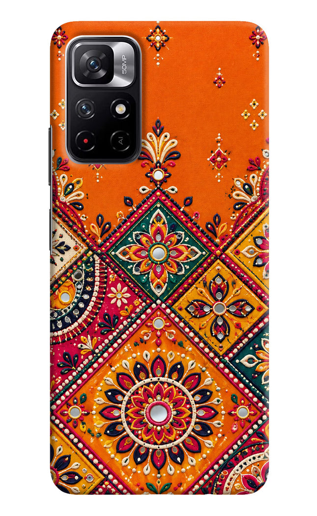 Kutch Glow Redmi Note 11T 5G Hard Case Back Cover by Casekaro