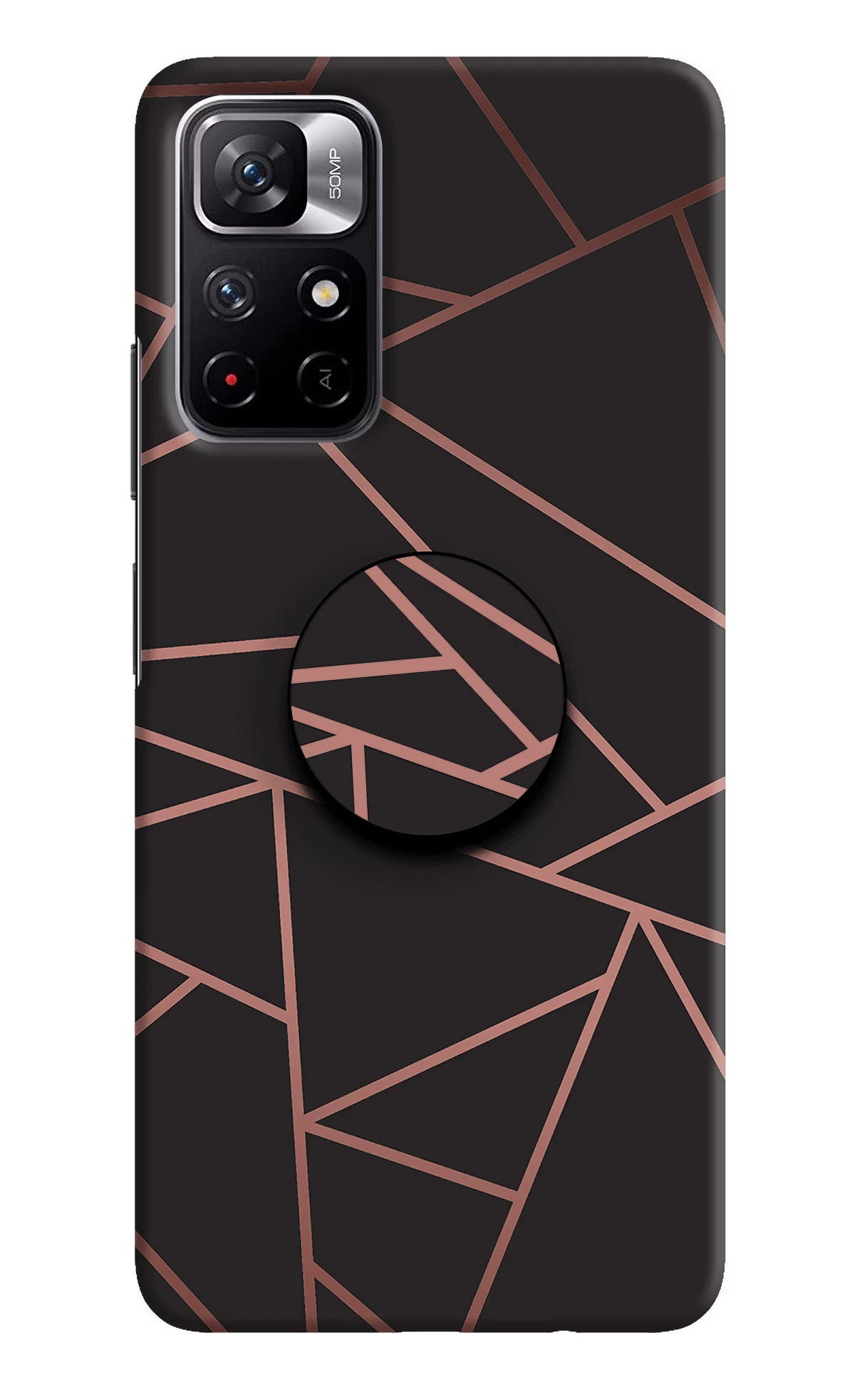 Geometric Pattern Redmi Note 11T 5G Pop Case by Casekaro