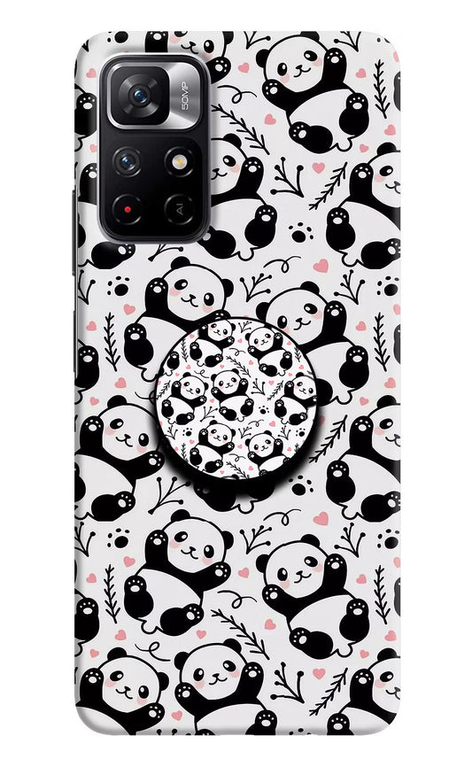 Cute Panda Redmi Note 11T 5G Pop Case by Casekaro