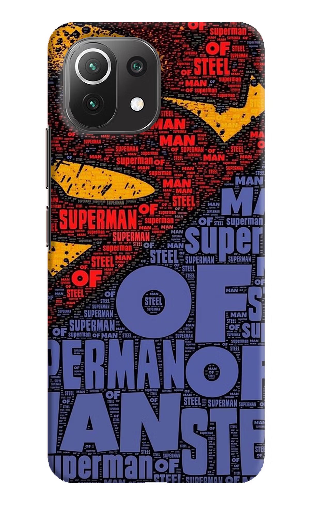 Superman Mi 11 Lite NE 5G Hard Case Back Cover by Casekaro