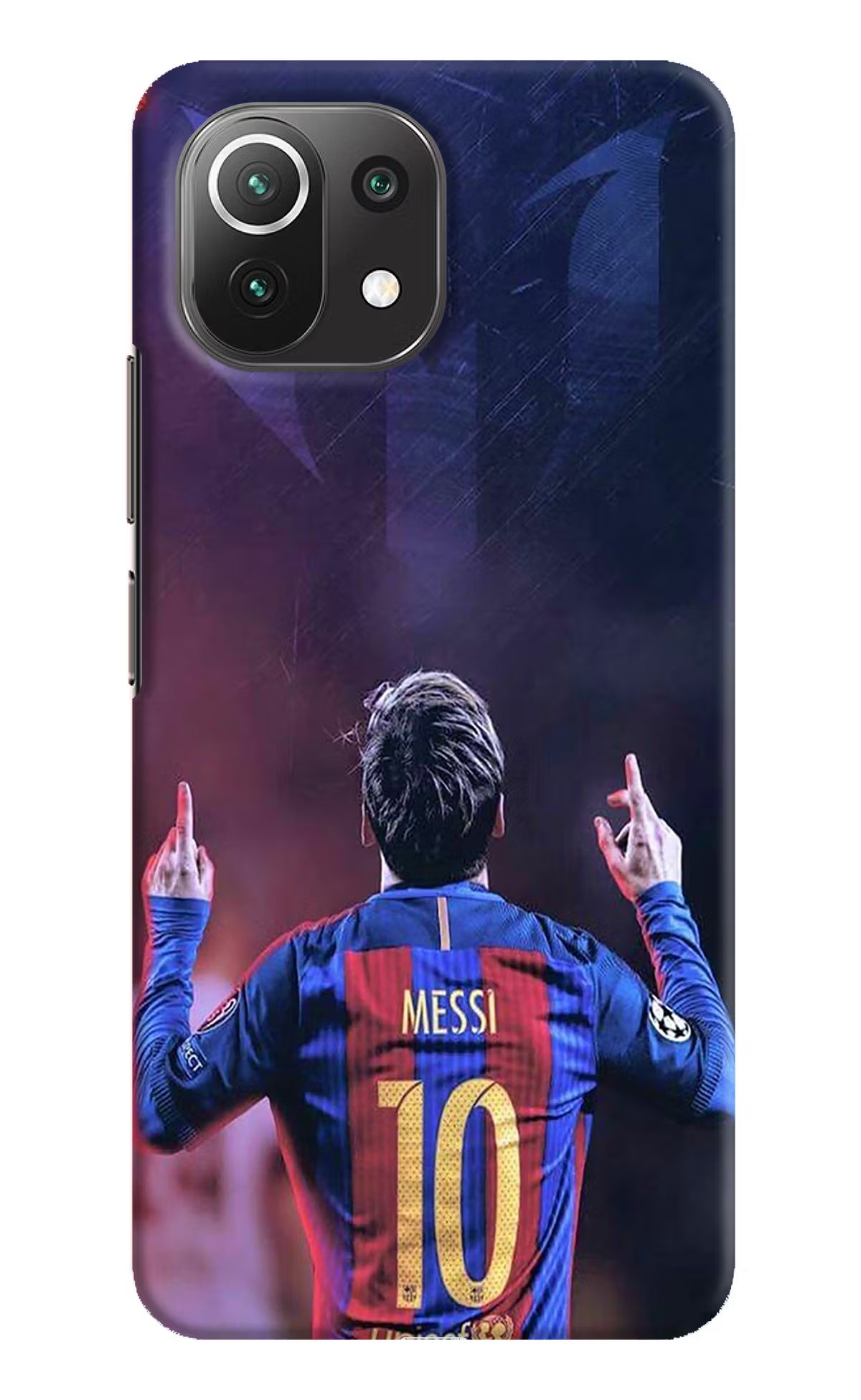 Messi Mi 11 Lite NE 5G Hard Case Back Cover by Casekaro
