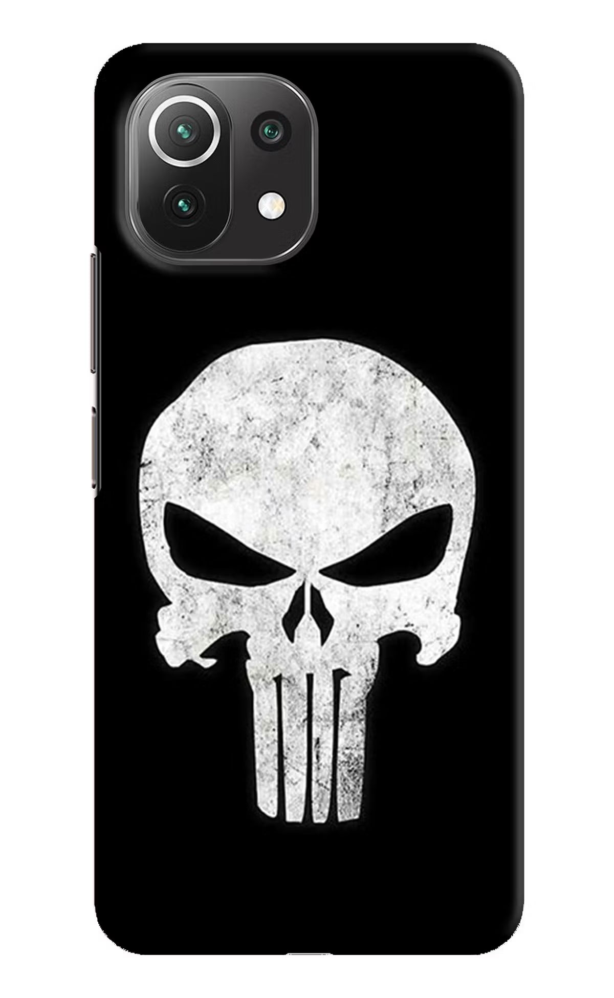 Punisher Skull Mi 11 Lite NE 5G Hard Case Back Cover by Casekaro