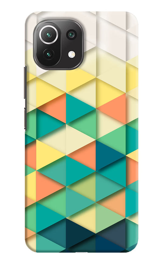 Abstract Mi 11 Lite NE 5G Hard Case Back Cover by Casekaro