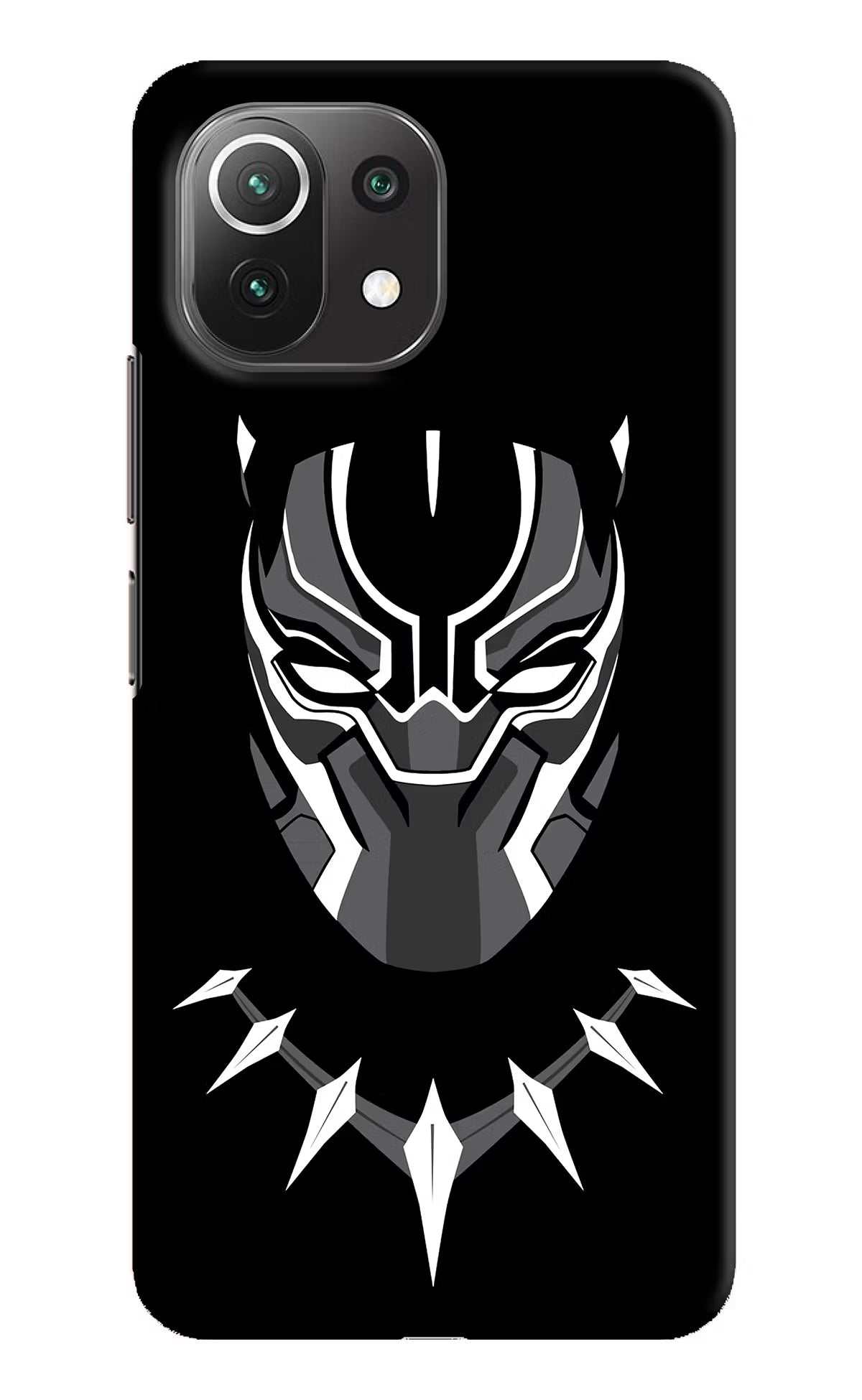 Black Panther Mi 11 Lite NE 5G Hard Case Back Cover by Casekaro