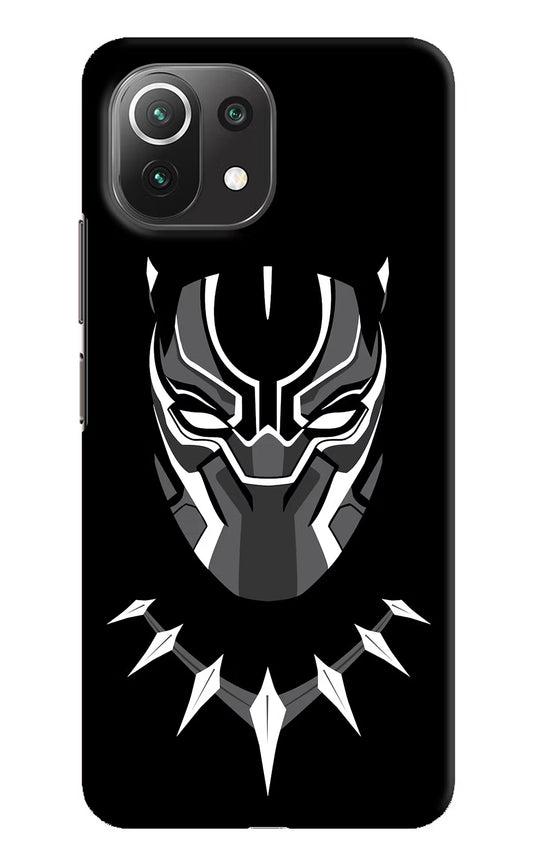 Black Panther Mi 11 Lite NE 5G Hard Case Back Cover by Casekaro