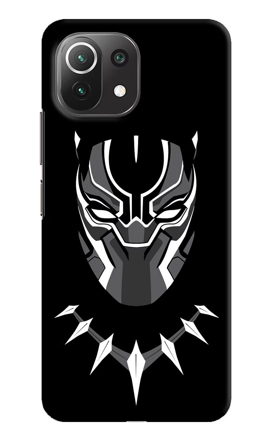 Black Panther Mi 11 Lite NE 5G Back Cover, Hard case