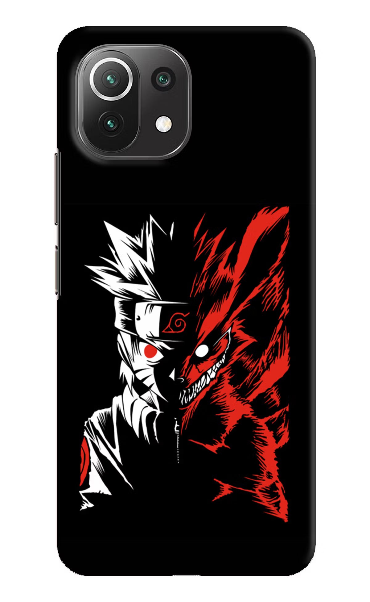 Naruto Two Face Mi 11 Lite NE 5G Hard Case Back Cover by Casekaro