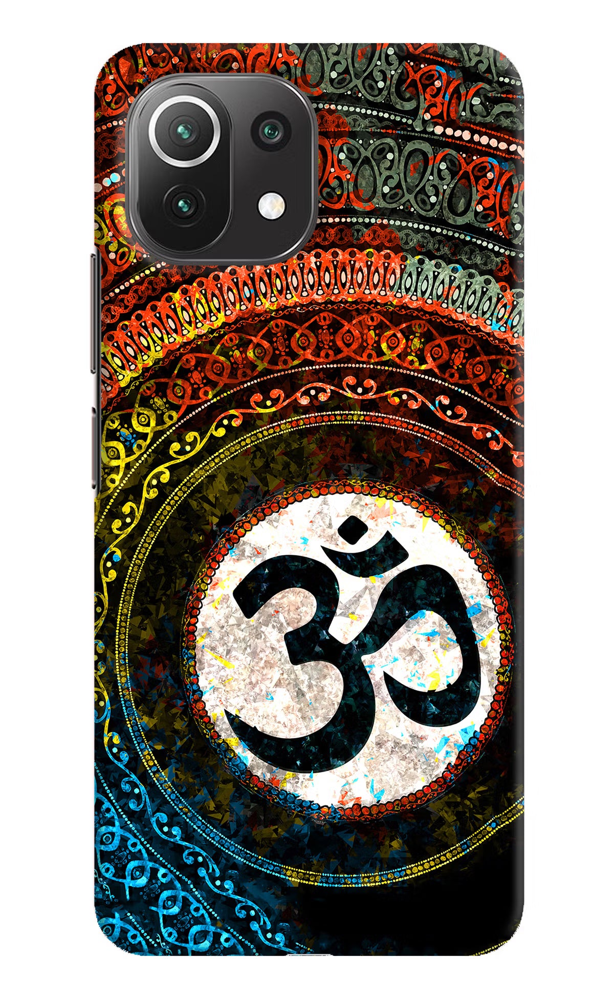 Om Cultural Mi 11 Lite NE 5G Hard Case Back Cover by Casekaro