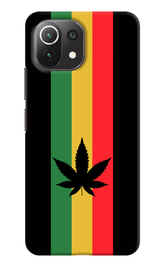 Weed Flag Mi 11 Lite NE 5G Hard Case Back Cover by Casekaro