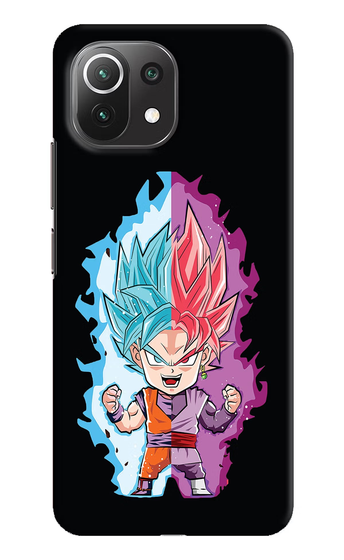 Chota Goku Mi 11 Lite NE 5G Hard Case Back Cover by Casekaro