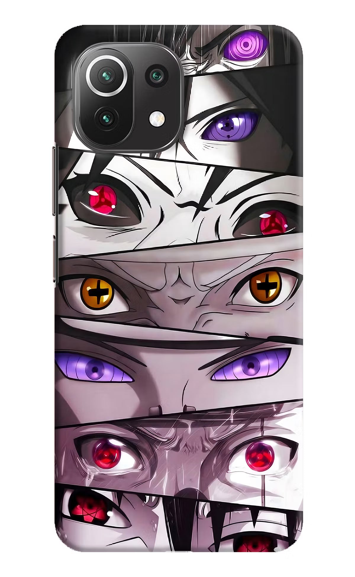 Naruto Anime Mi 11 Lite NE 5G Hard Case Back Cover by Casekaro