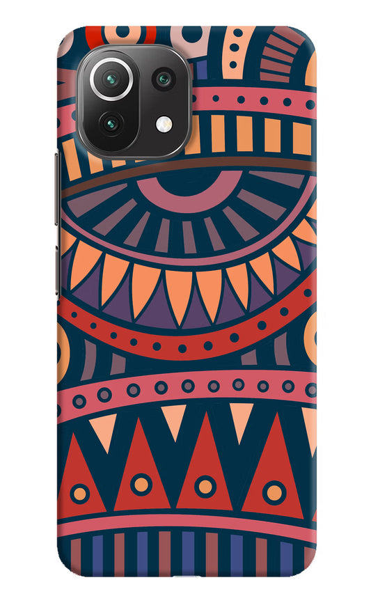 African Culture Design Mi 11 Lite NE 5G Hard Case Back Cover by Casekaro
