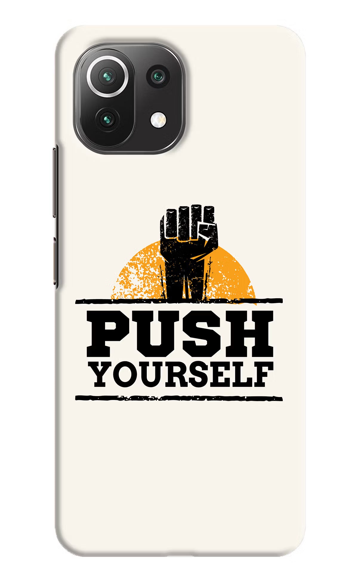 Push Yourself Mi 11 Lite NE 5G Hard Case Back Cover by Casekaro