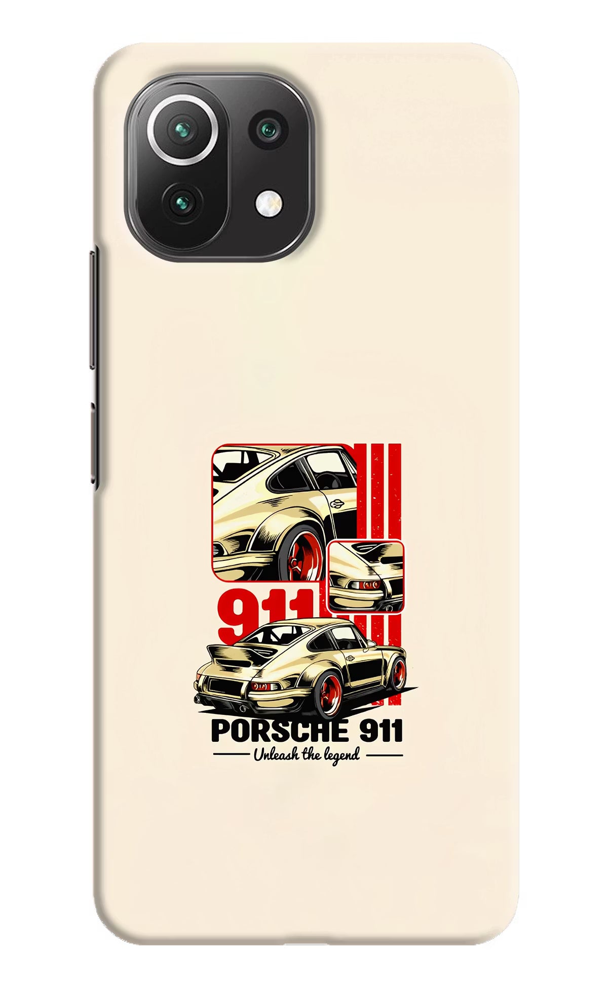 Classic Porsche 911 Mi 11 Lite NE 5G Hard Case Back Cover by Casekaro