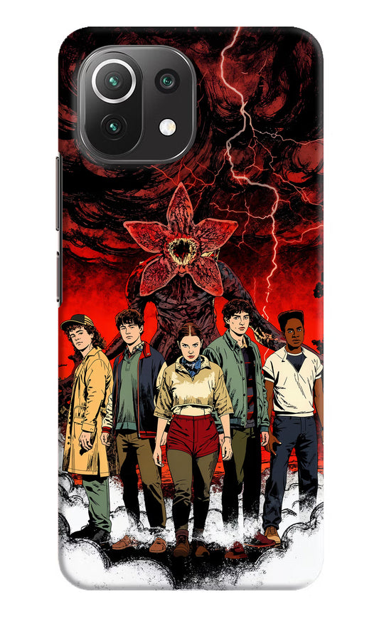 Ordinary Things Characters Mi 11 Lite NE 5G Hard Case Back Cover by Casekaro