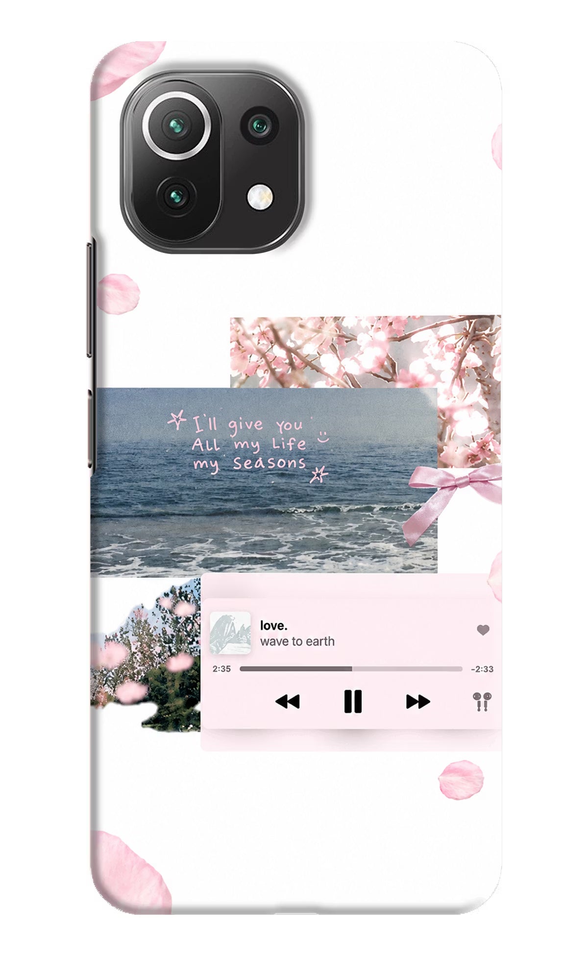 Wave to earth Mi 11 Lite NE 5G Back Cover