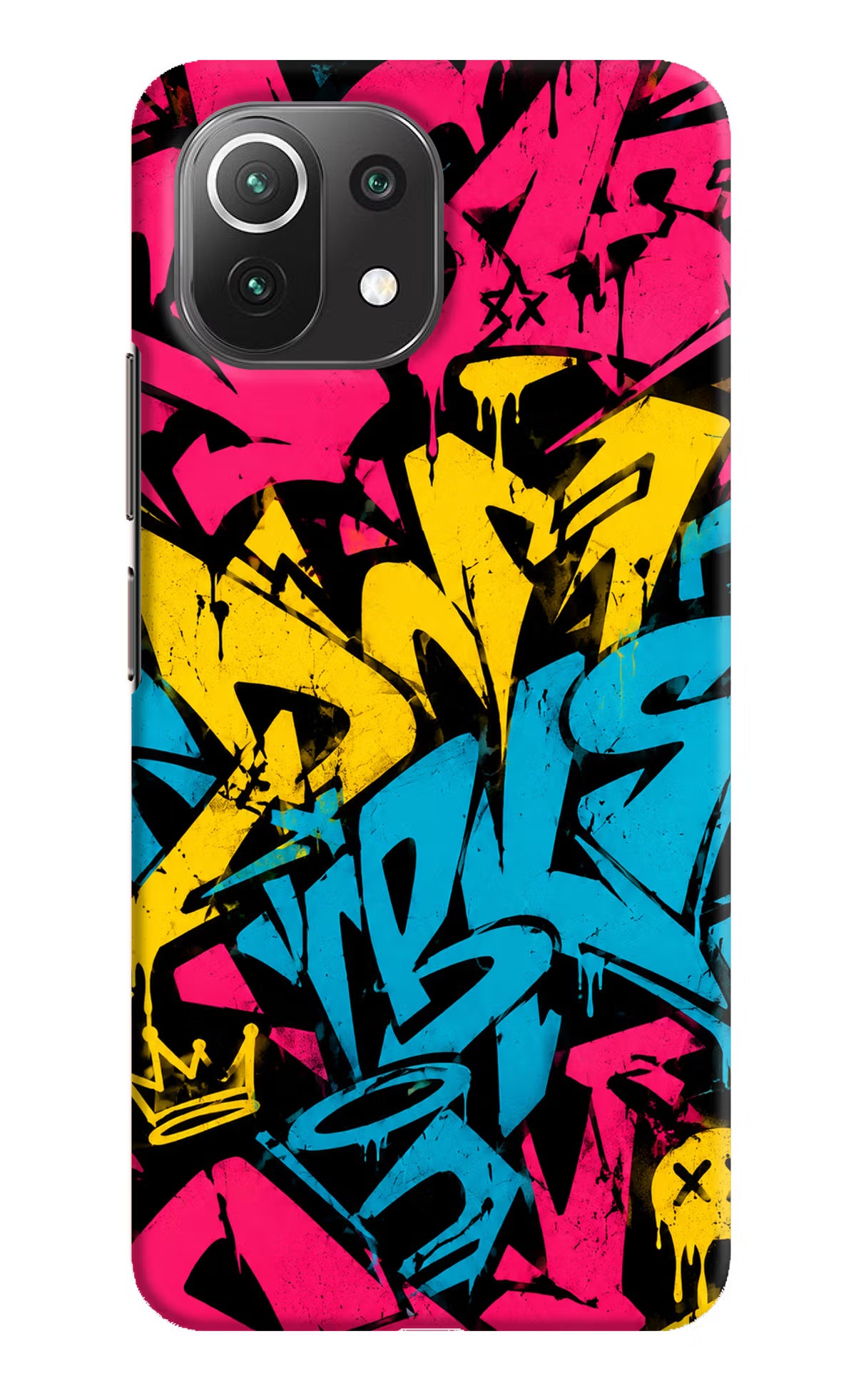 Graffiti Vibe Mi 11 Lite NE 5G Back Cover