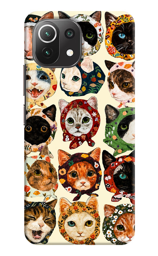 Cool Cat Mi 11 Lite NE 5G Hard Case Back Cover by Casekaro
