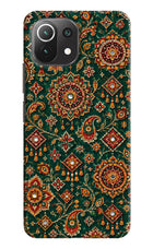 Green Pataka Mi 11 Lite NE 5G Hard Case Back Cover by Casekaro