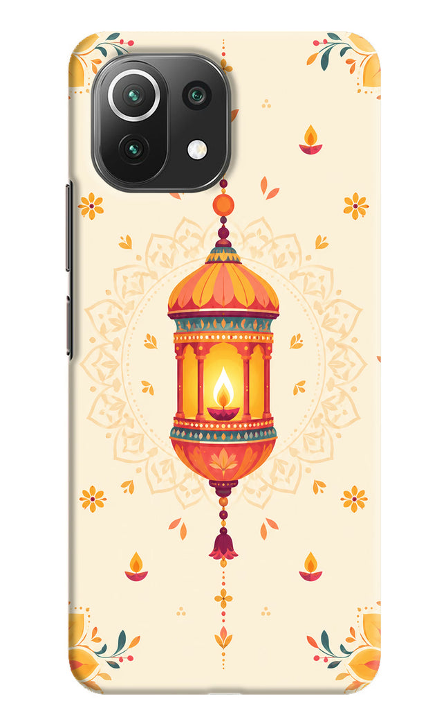 Golden Lantern Mi 11 Lite NE 5G Hard Case Back Cover by Casekaro