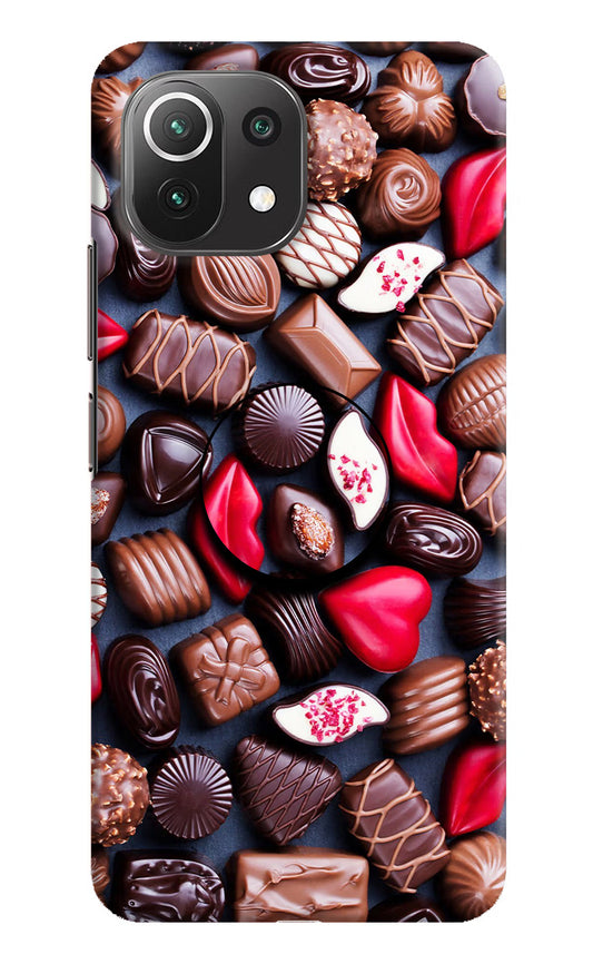 Chocolates Mi 11 Lite NE 5G Pop Case by Casekaro