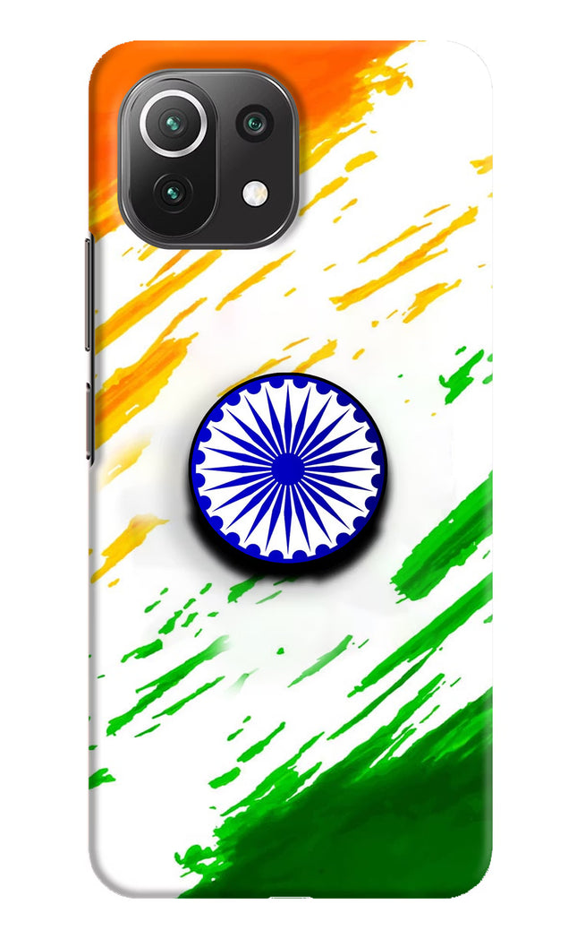 Indian Flag Ashoka Chakra Mi 11 Lite NE 5G Pop Case by Casekaro