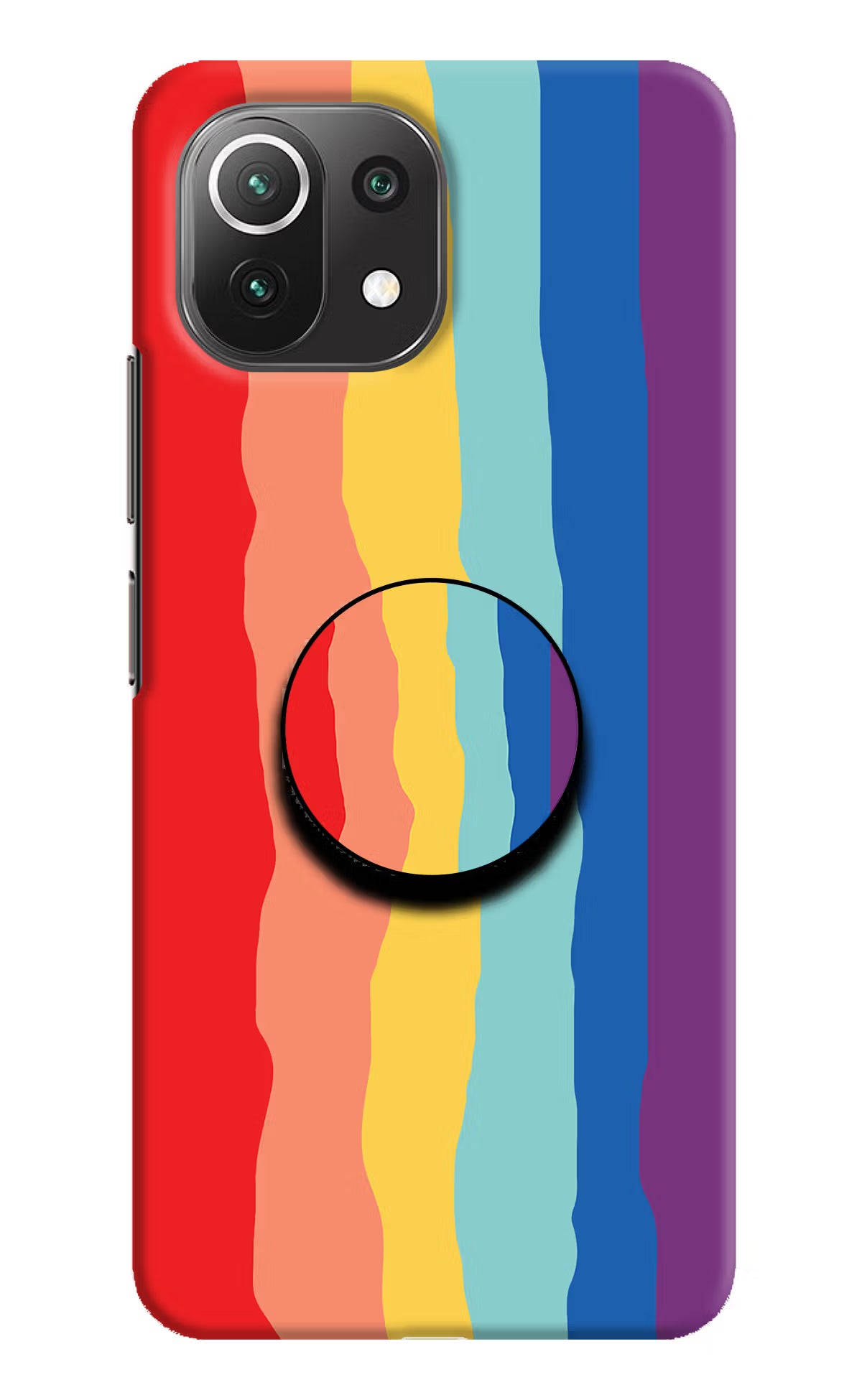 Rainbow Mi 11 Lite NE 5G Pop Case by Casekaro
