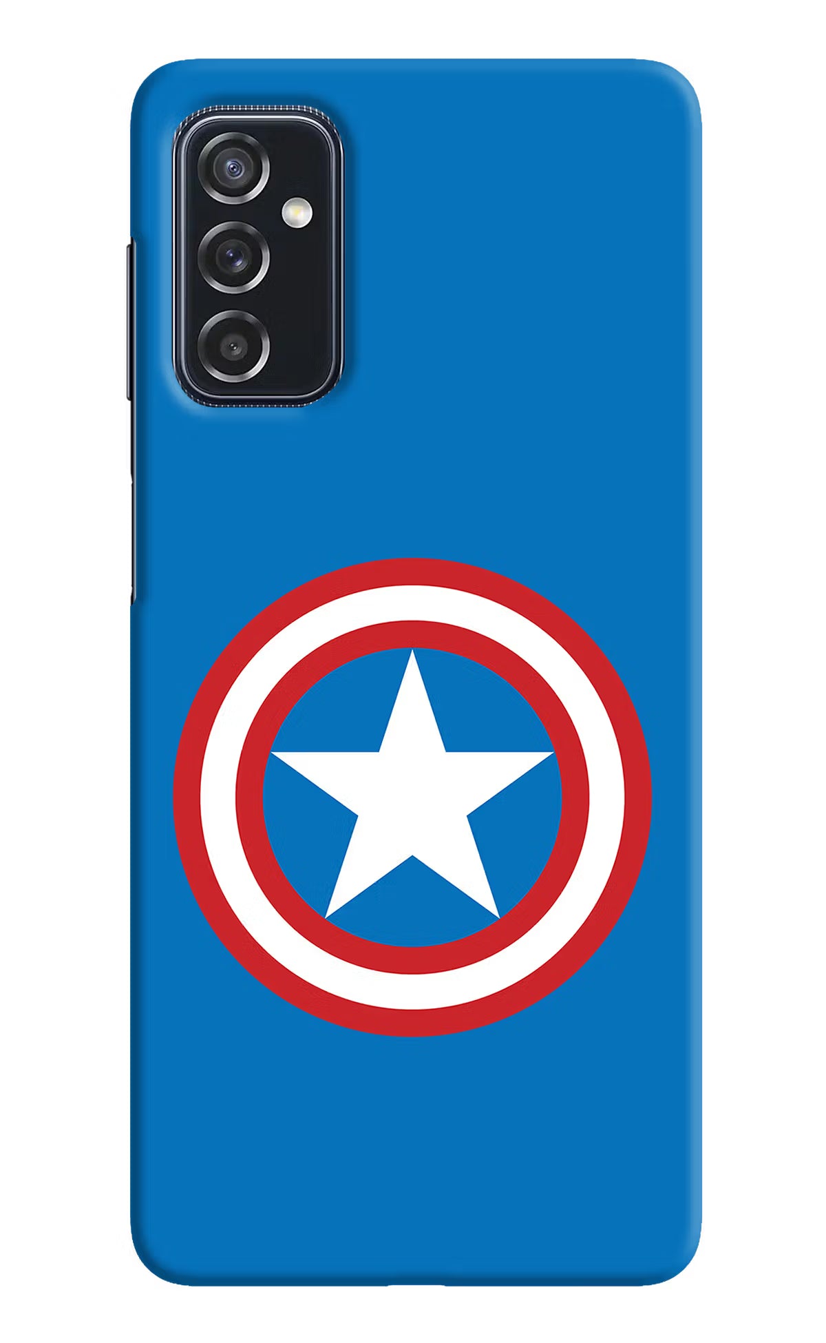 Captain America Logo Samsung M52 5G Hard Case Back Cover by Casekaro
