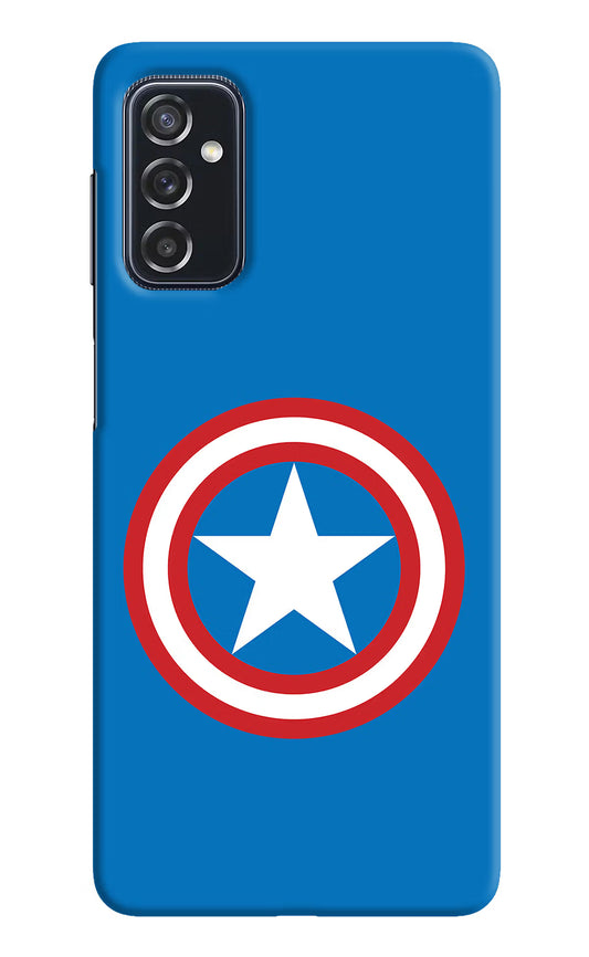 Captain America Logo Samsung M52 5G Hard Case Back Cover by Casekaro