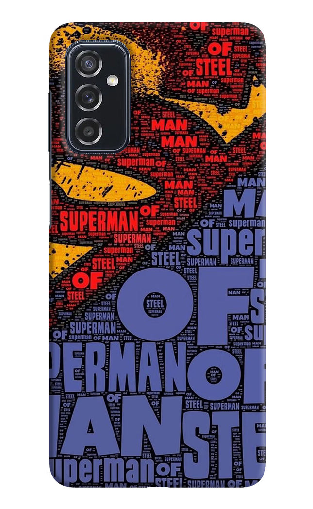 Superman Samsung M52 5G Hard Case Back Cover by Casekaro