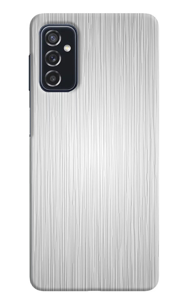 Wooden Grey Texture Samsung M52 5G Hard Case Back Cover by Casekaro