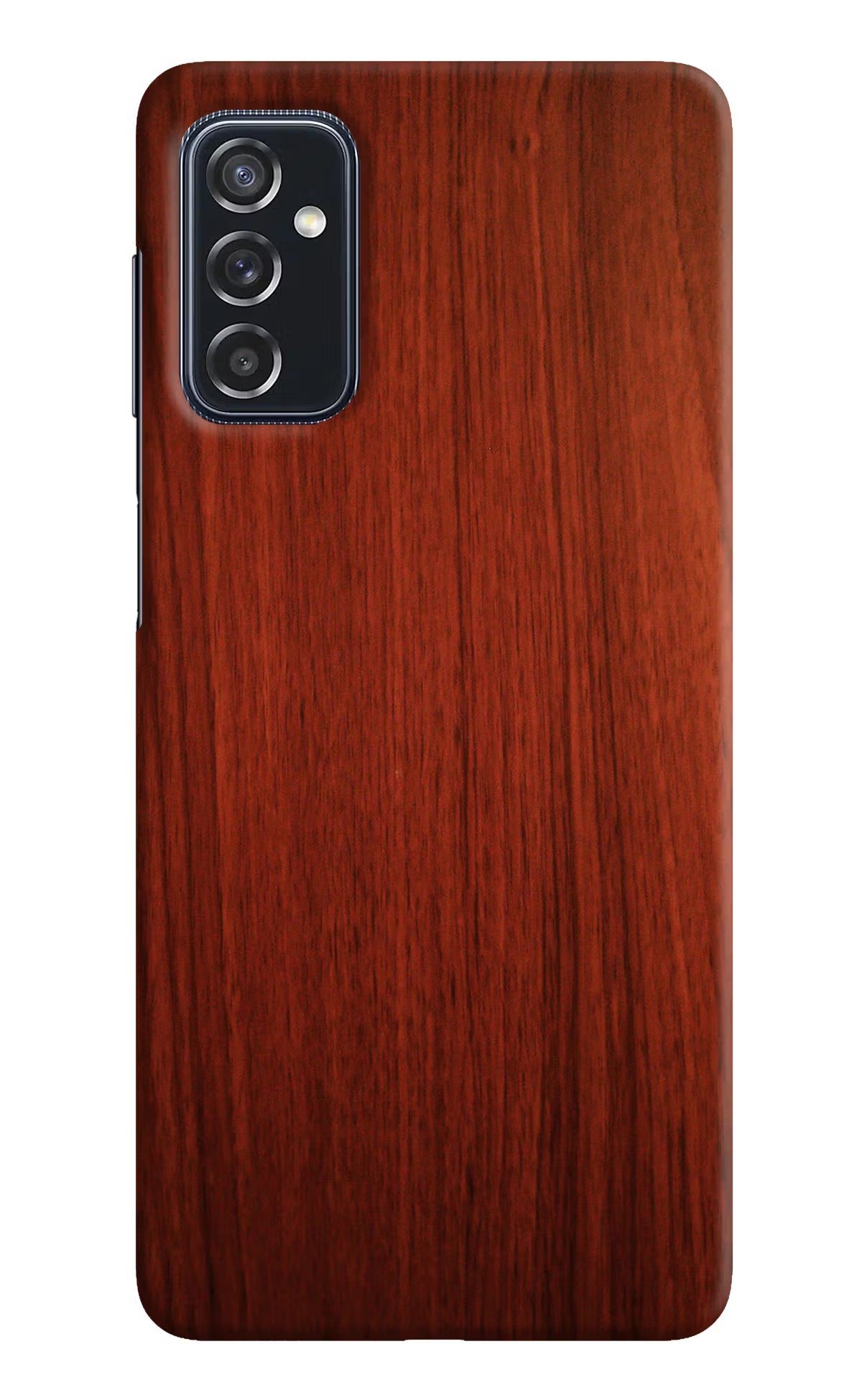 Wooden Plain Pattern Samsung M52 5G Hard Case Back Cover by Casekaro