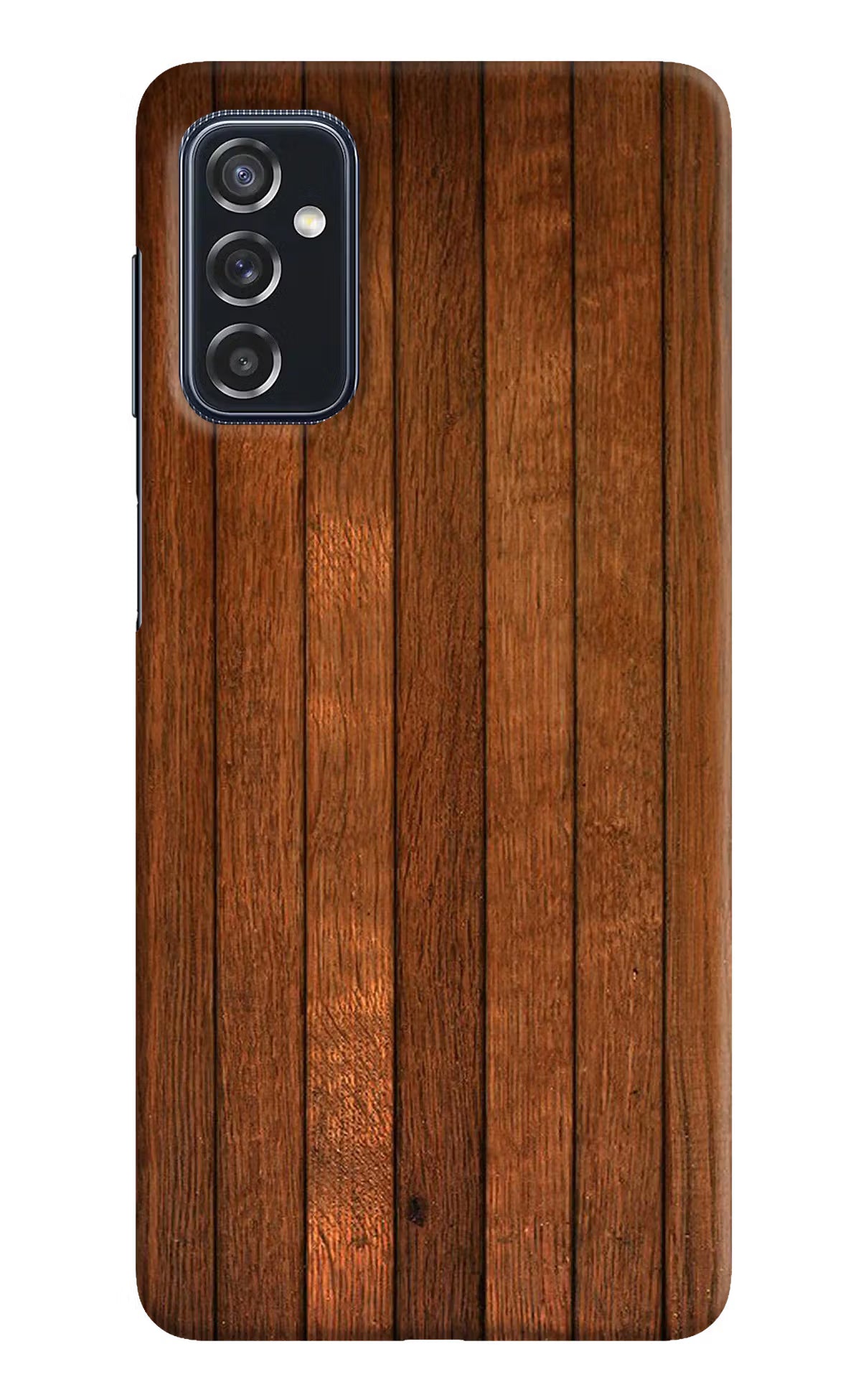 Wooden Artwork Bands Samsung M52 5G Hard Case Back Cover by Casekaro