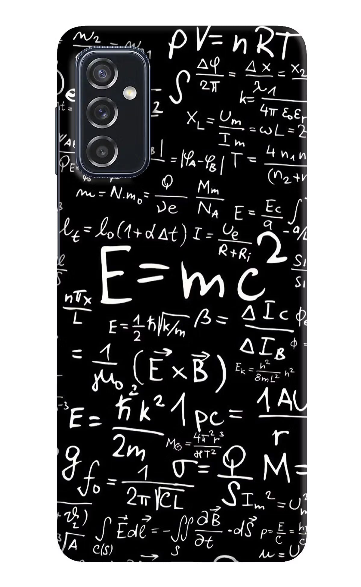 Physics Formula Samsung M52 5G Hard Case Back Cover by Casekaro