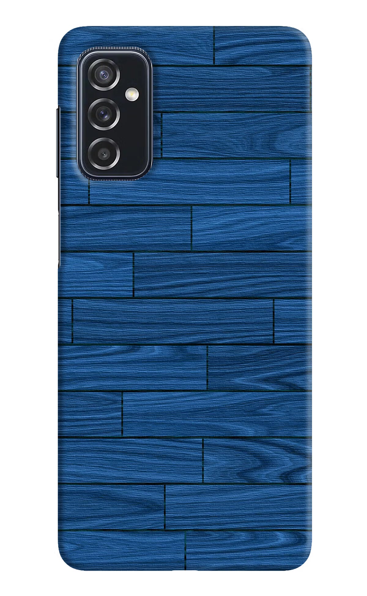 Wooden Texture Samsung M52 5G Hard Case Back Cover by Casekaro