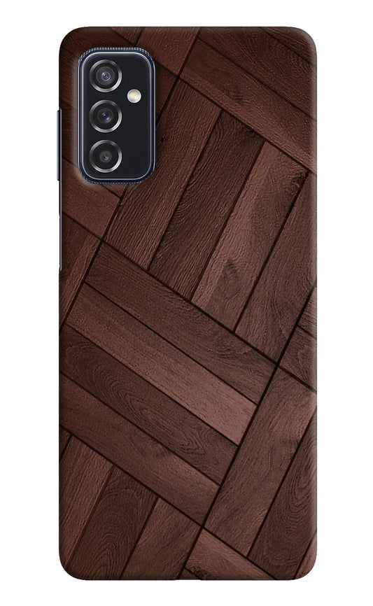 Wooden Texture Design Samsung M52 5G Hard Case Back Cover by Casekaro