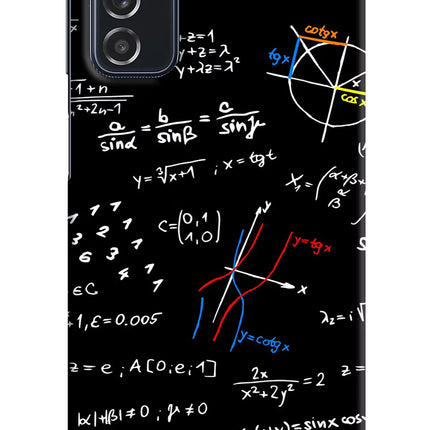 Mathematics Formula Samsung M52 5G Hard Case Back Cover by Casekaro