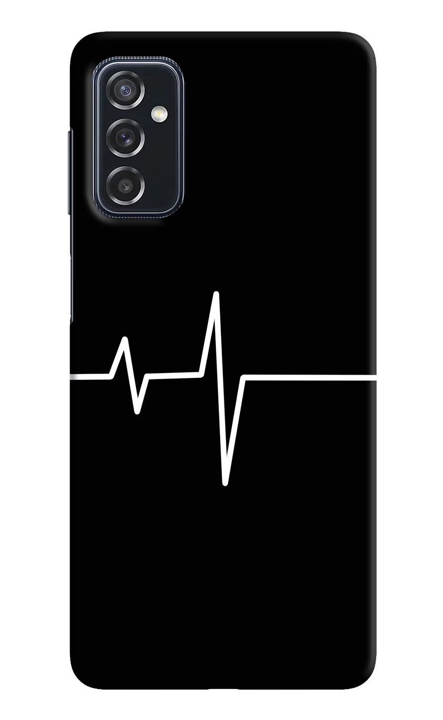 Heart Beats Samsung M52 5G Back Cover, Hard case