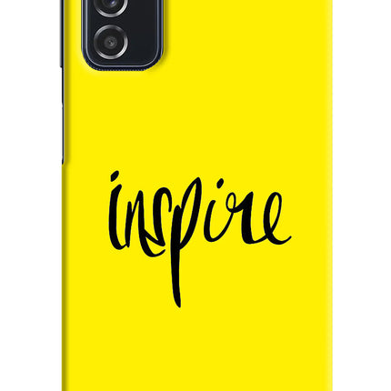Inspire Samsung M52 5G Hard Case Back Cover by Casekaro