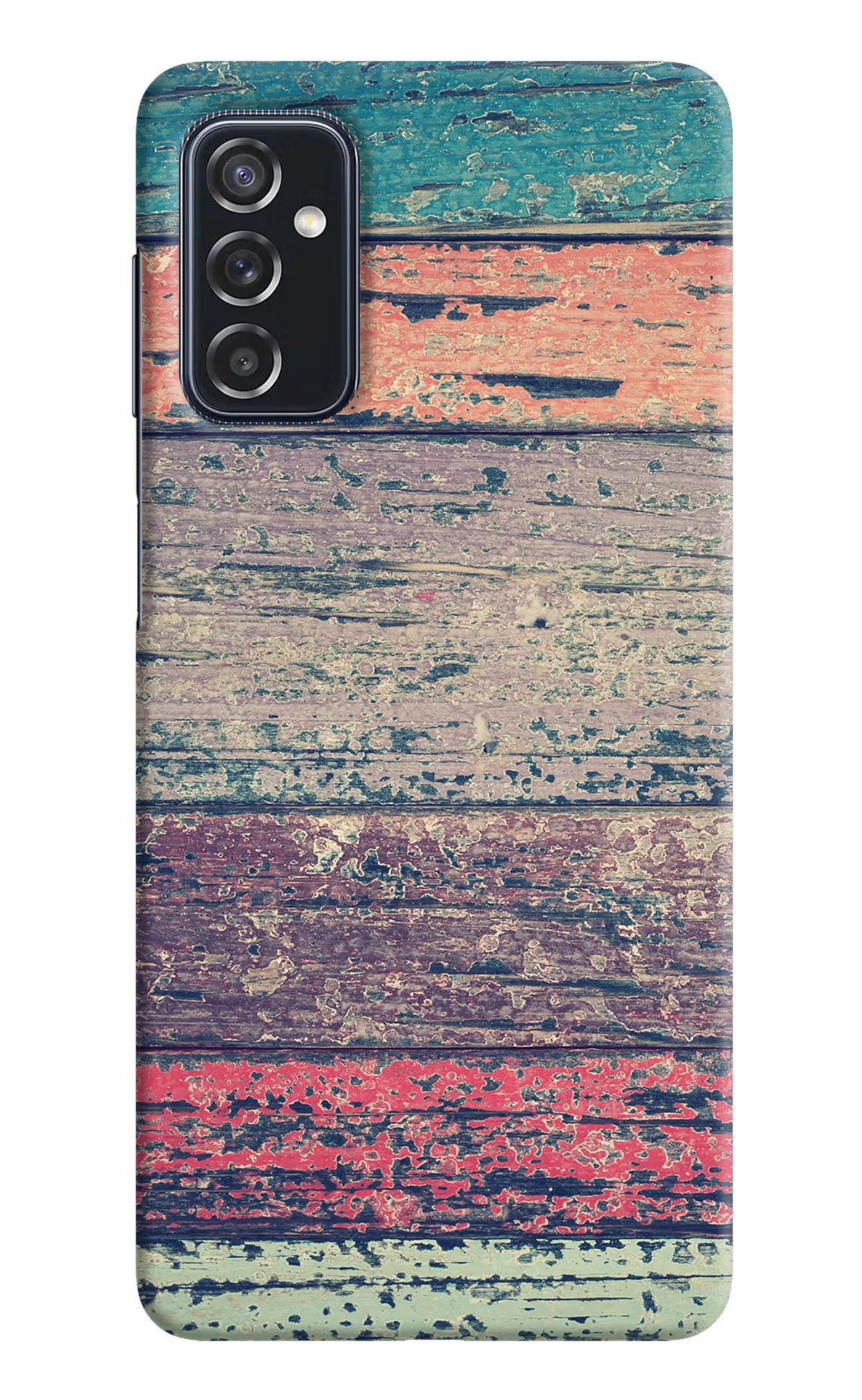 Colourful Wall Samsung M52 5G Hard Case Back Cover by Casekaro