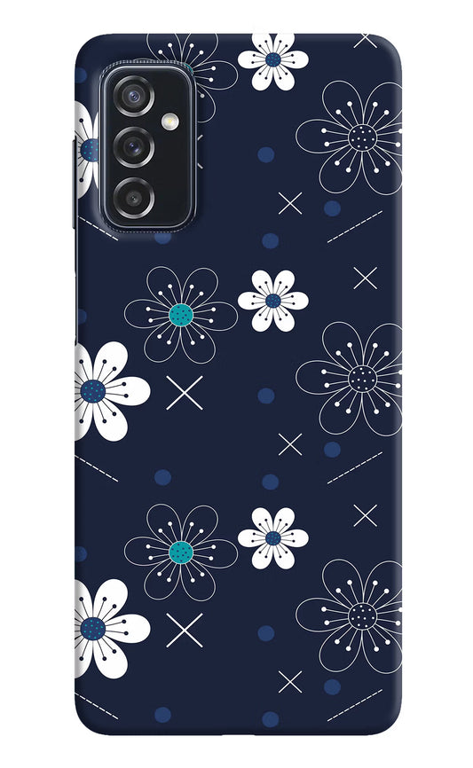 Flowers Samsung M52 5G Hard Case Back Cover by Casekaro