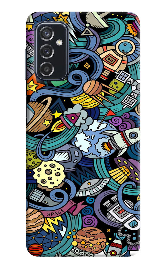 Space Abstract Samsung M52 5G Hard Case Back Cover by Casekaro