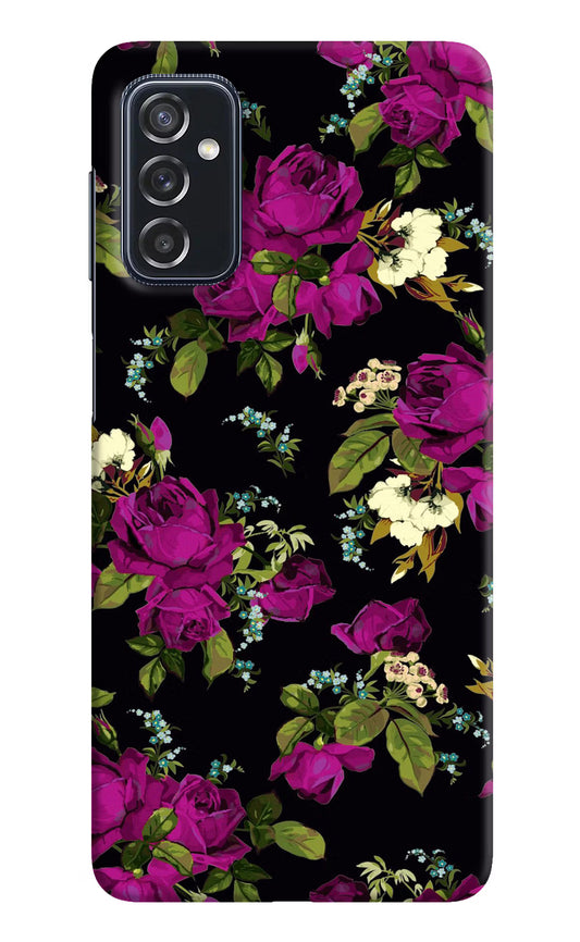 Flowers Samsung M52 5G Hard Case Back Cover by Casekaro