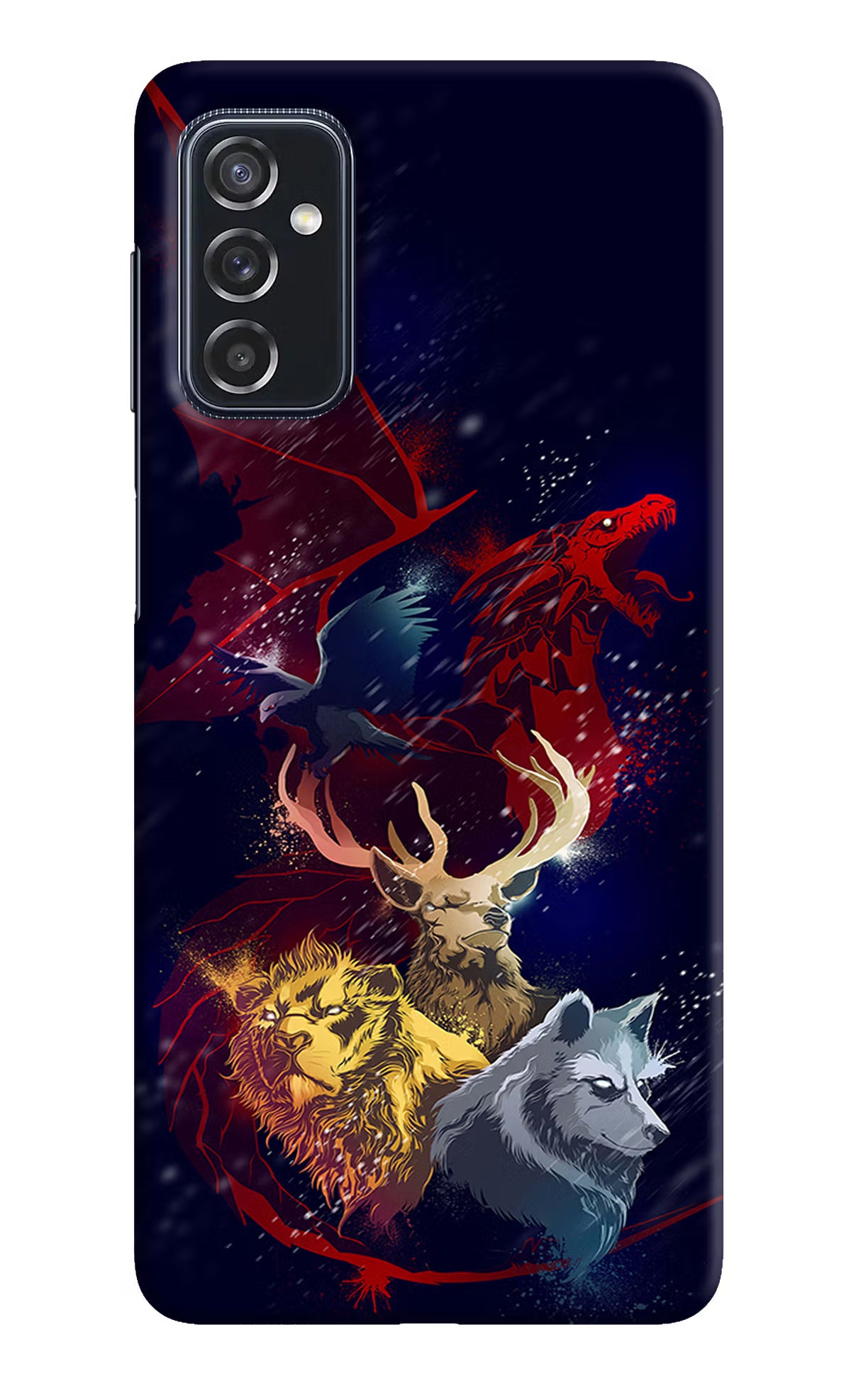 Game Of Thrones Samsung M52 5G Hard Case Back Cover by Casekaro