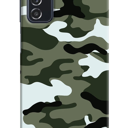 Camouflage Samsung M52 5G Hard Case Back Cover by Casekaro
