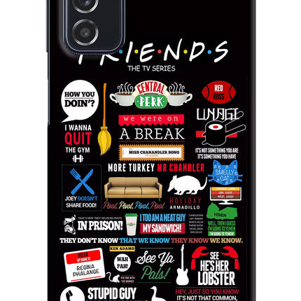 FRIENDS Samsung M52 5G Hard Case Back Cover by Casekaro