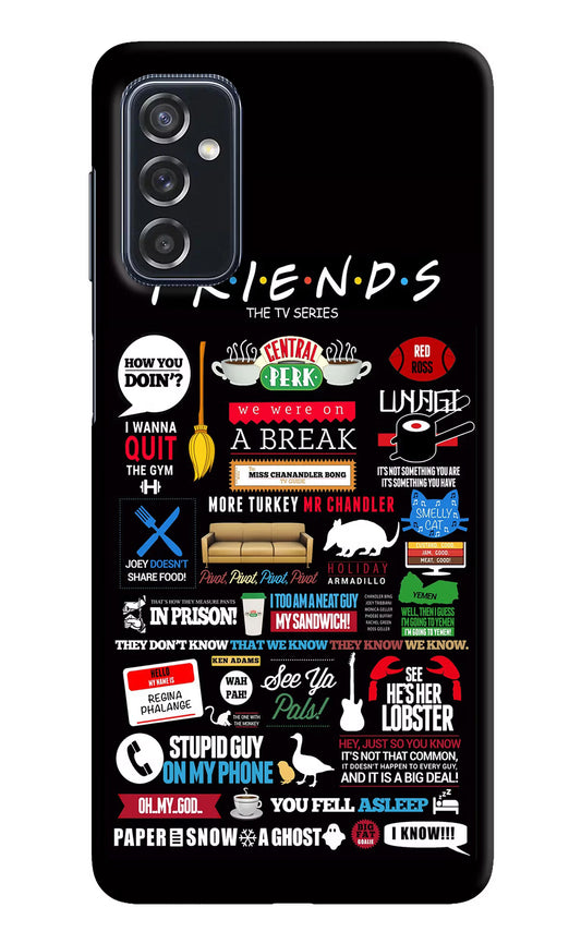 FRIENDS Samsung M52 5G Hard Case Back Cover by Casekaro