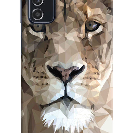 Lion Art Samsung M52 5G Hard Case Back Cover by Casekaro